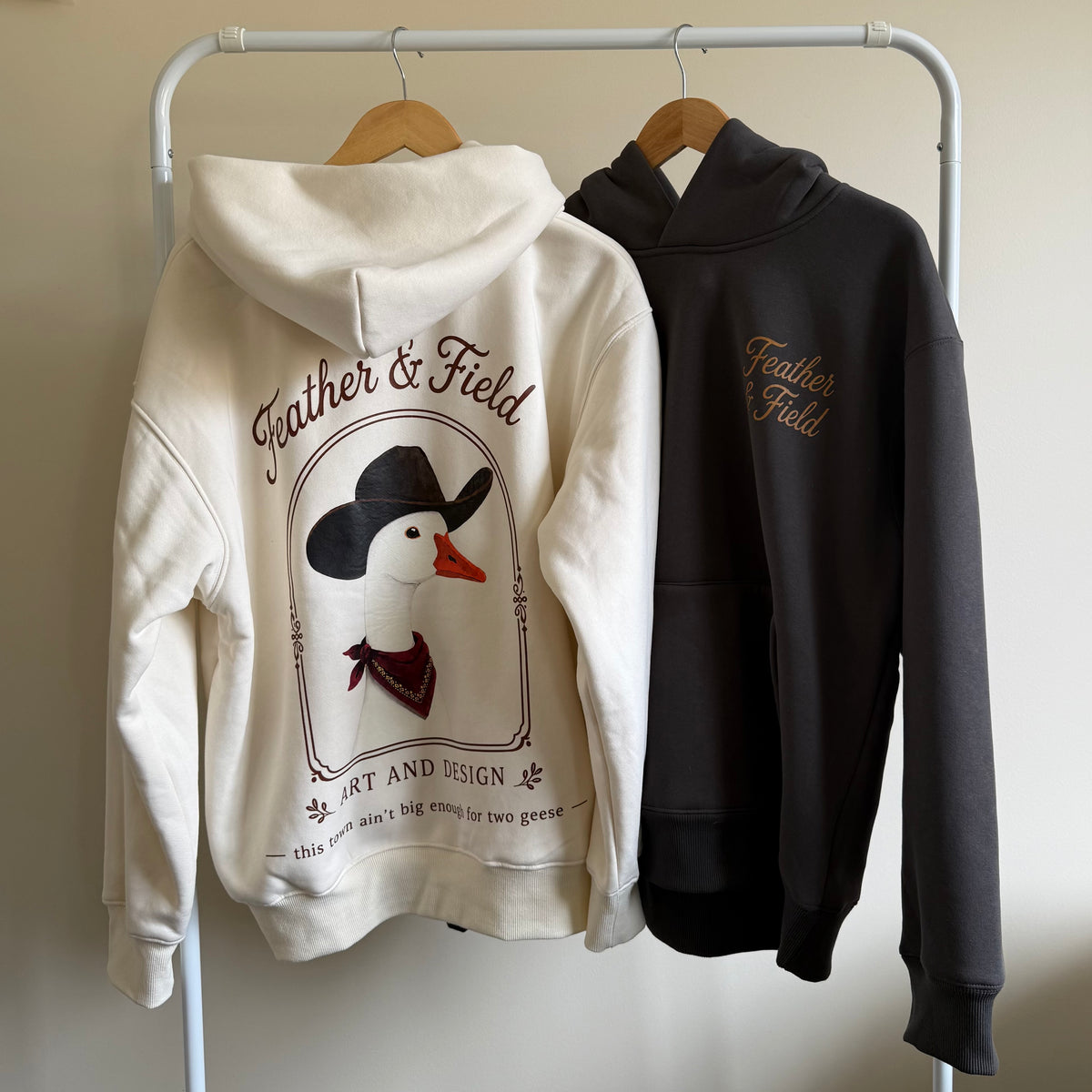 Feather & Field — Cowboy Goose Hoodie