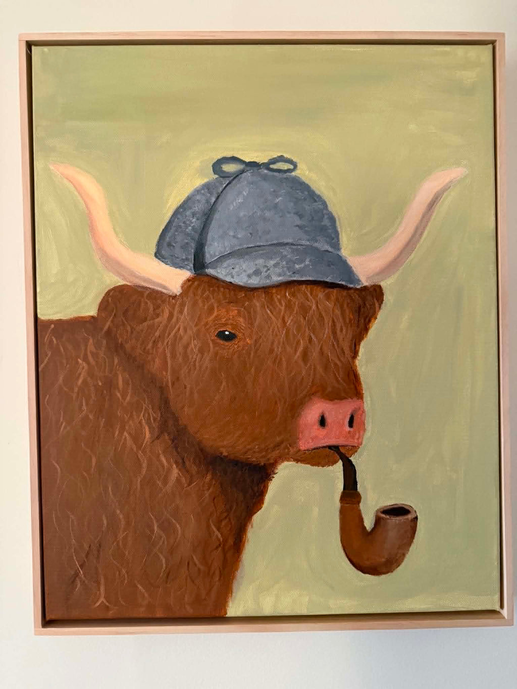 Sirloin Holmes — Original Canvas Painting