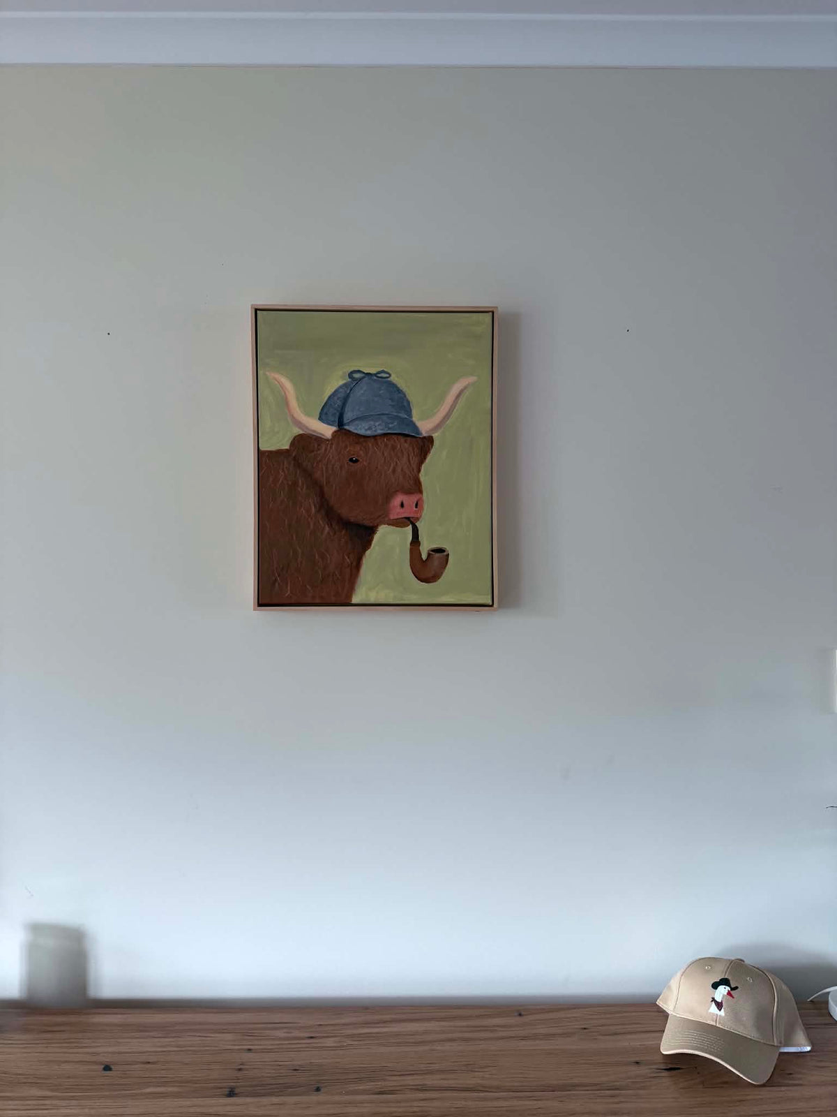 Sirloin Holmes — Original Canvas Painting